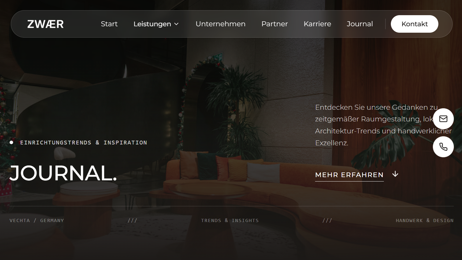 Webdesign-Referenz PolyTalent – Website für Personalvermittlung und Recruiting